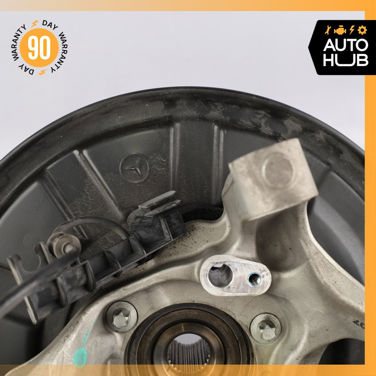 10-18 Mercedes W212 E350 CLS400 GLK350 Rear Left Side Spindle Knuckle Hub OEM - photo 10