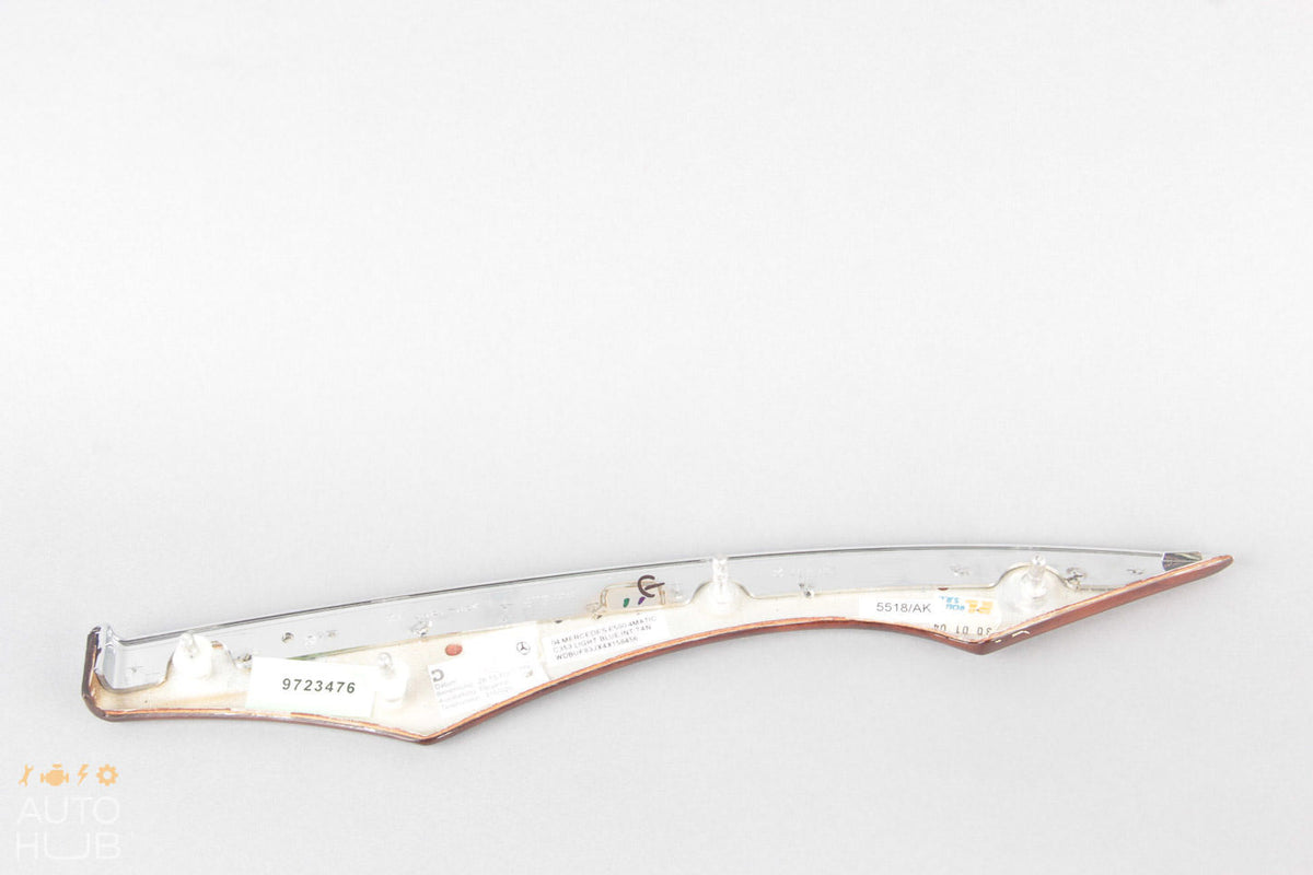 03-09 Mercedes W211 E350 E500 E550 Rear Left Driver Side Door Trim Wood OEM - photo 5