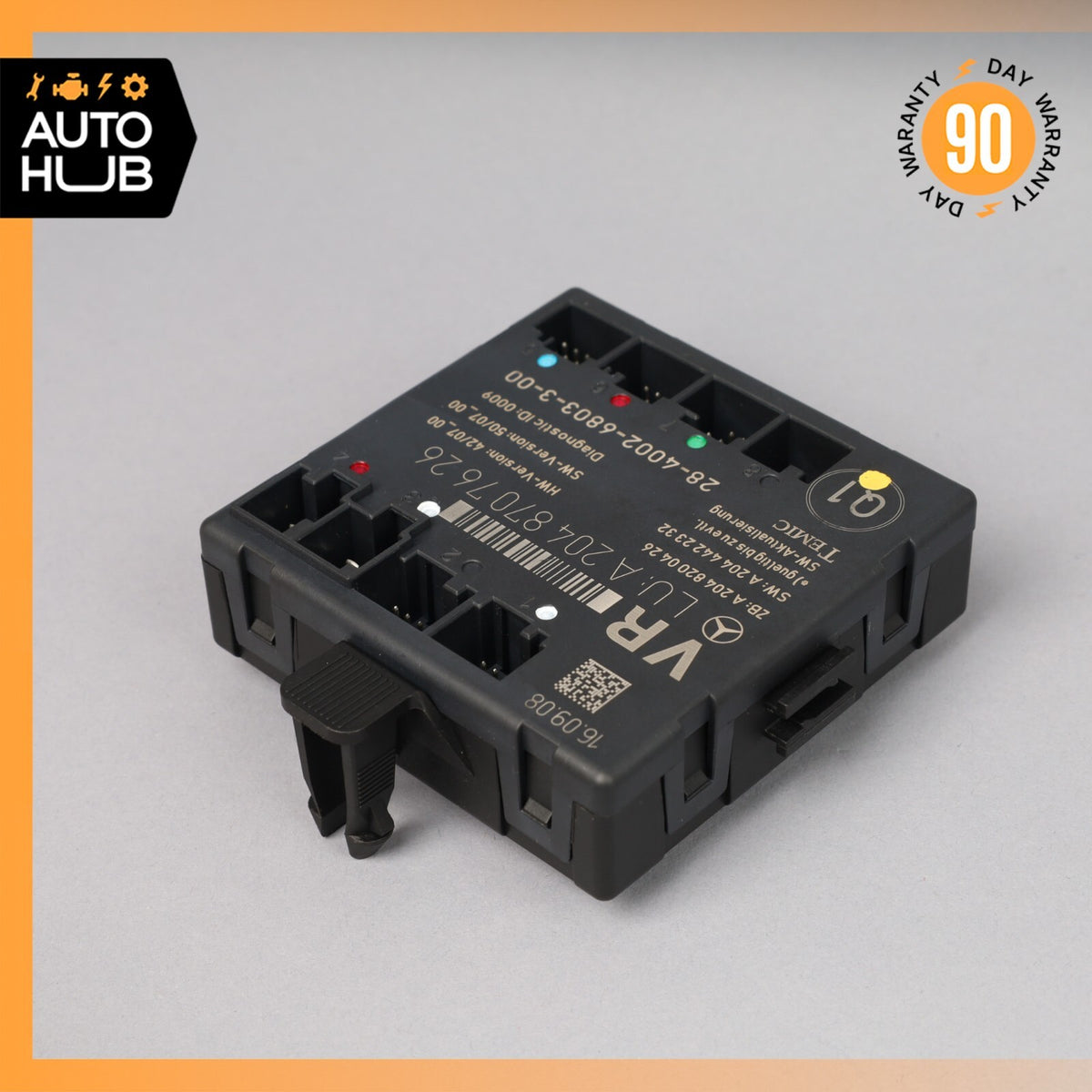 08-18 Mercedes W204 C300 C250 E400 Front Right Side Door Control Module OEM - photo 2