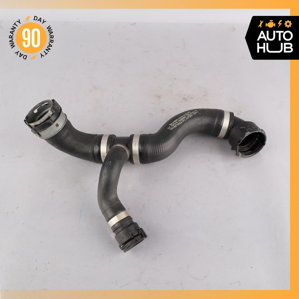 Mercedes W213 E350 Radiator Coolant Hose Pipe Line OEM 58k - photo 2