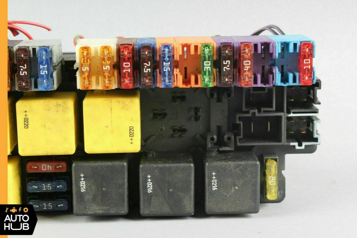 03-12 Mercedes R230 SL500 SL550 SLR Front Left SAM Fuse Box Control Module OEM - photo 12