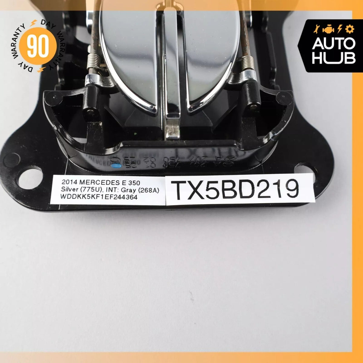 11-17 Mercedes W207 E350 E400 Folding Top Case Cover Left Side w/ Switch OEM - photo 12