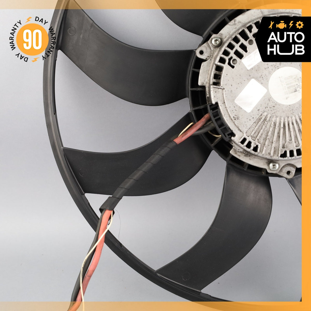14-19 BMW F15 X5 X6 3.0L Engine Motor Radiator Cooling Fan Blade w/ Motor OEM - photo 12