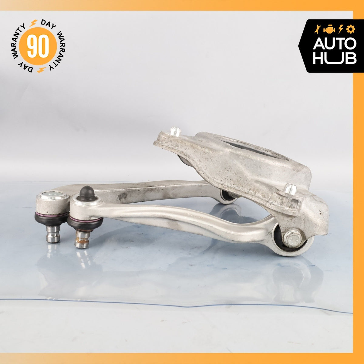 Bentley Continental GT GTC Front Left Shock Strut Mount Bracket w/ Arms OEM 87k - photo 3