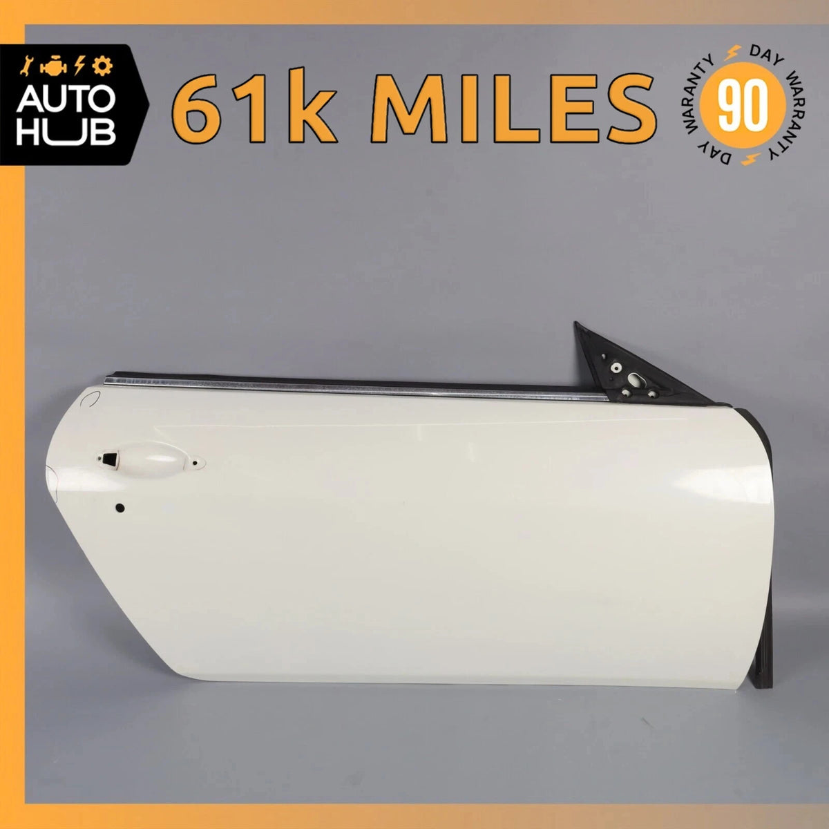 08-14 Maserati GranTurismo M145 Right Side Door Shell Frame Panel White OEM 61k - photo 1