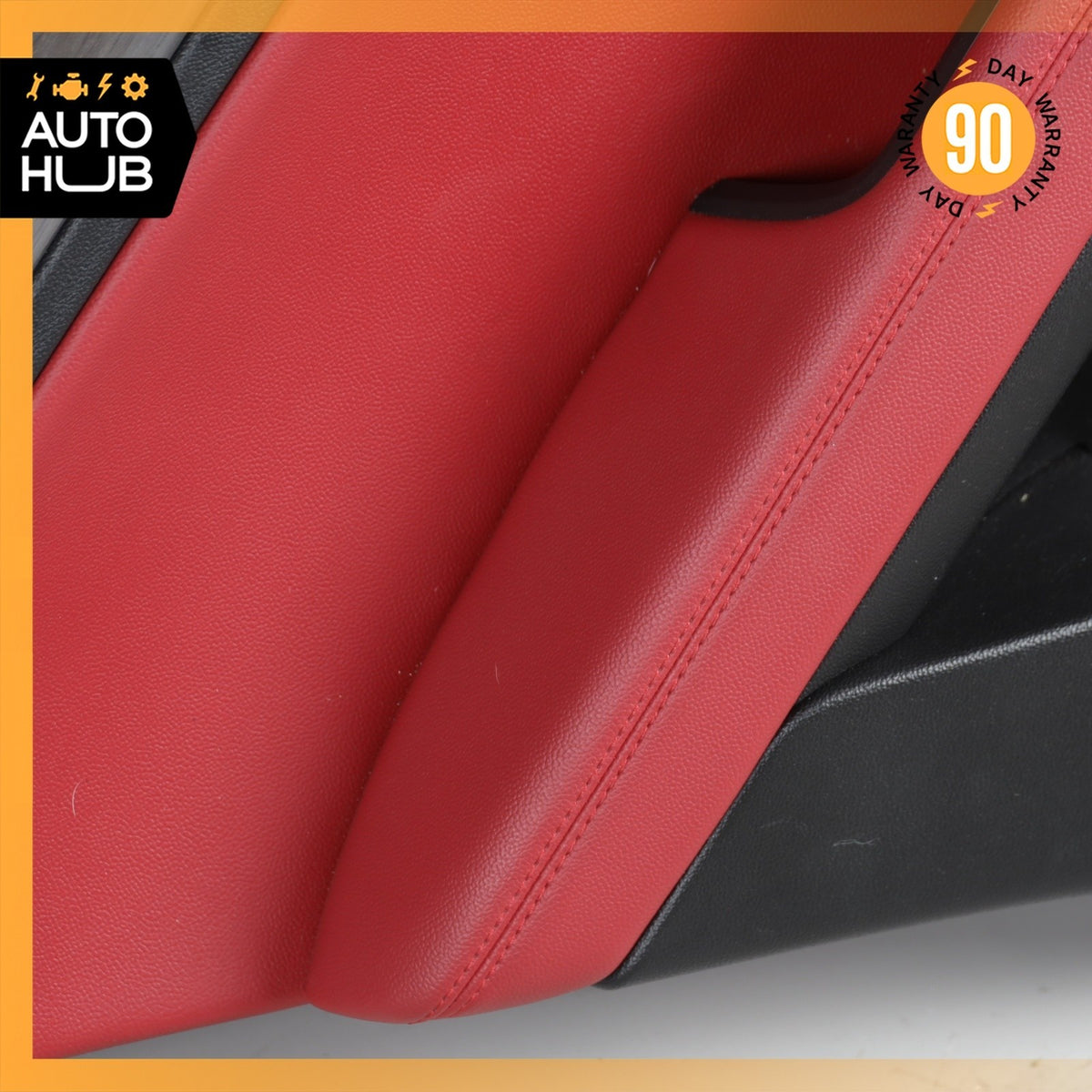 17-22 Alfa Romeo 949 Stelvio Rear Left Side Interior Door Panel Red OEM - photo 9