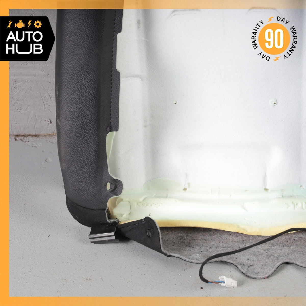 10-13 Mercedes W212 E350 E400 Front Right Seat Cushion Top Upper Black OEM - photo 14
