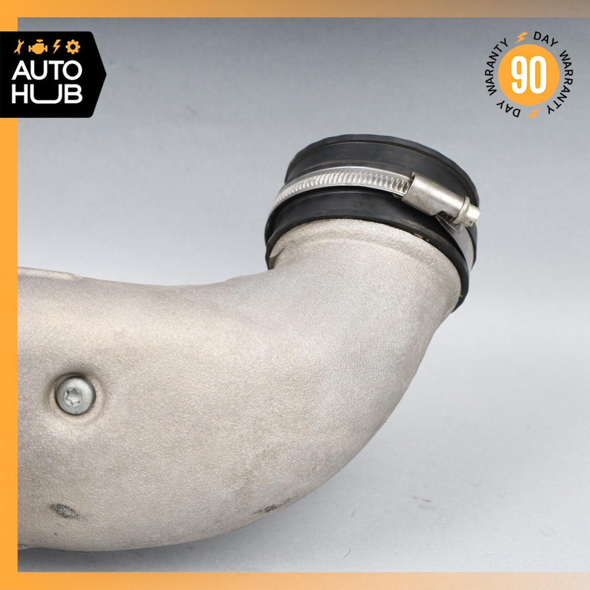 Mercedes W211 E55 S55 SL55 AMG Left Engine Kompressor Air Intake Manifold OEM - photo 2