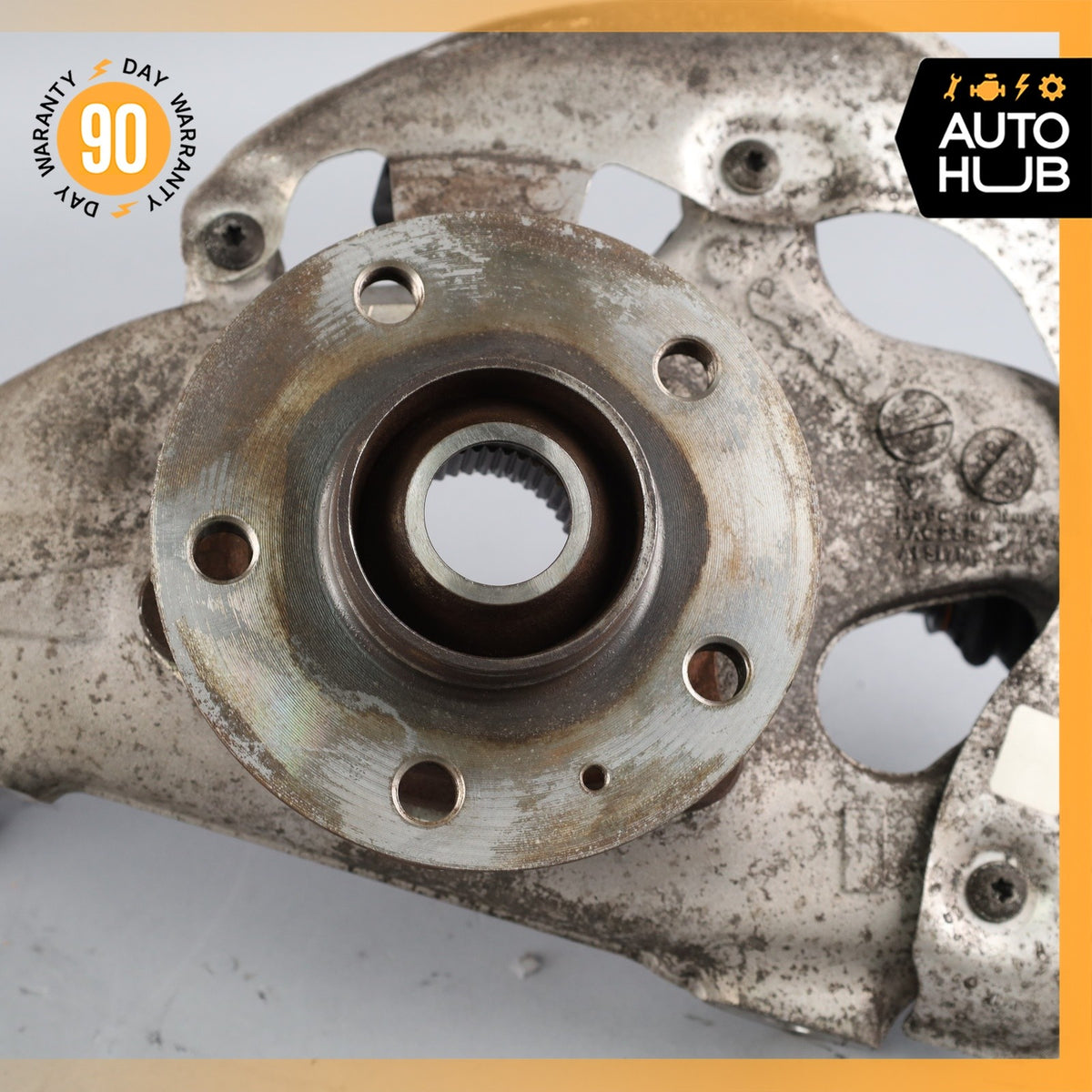 15-25 Porsche Macan 95B S GTS Front Right Spindle Knuckle Hub 95B407254B OEM - photo 6