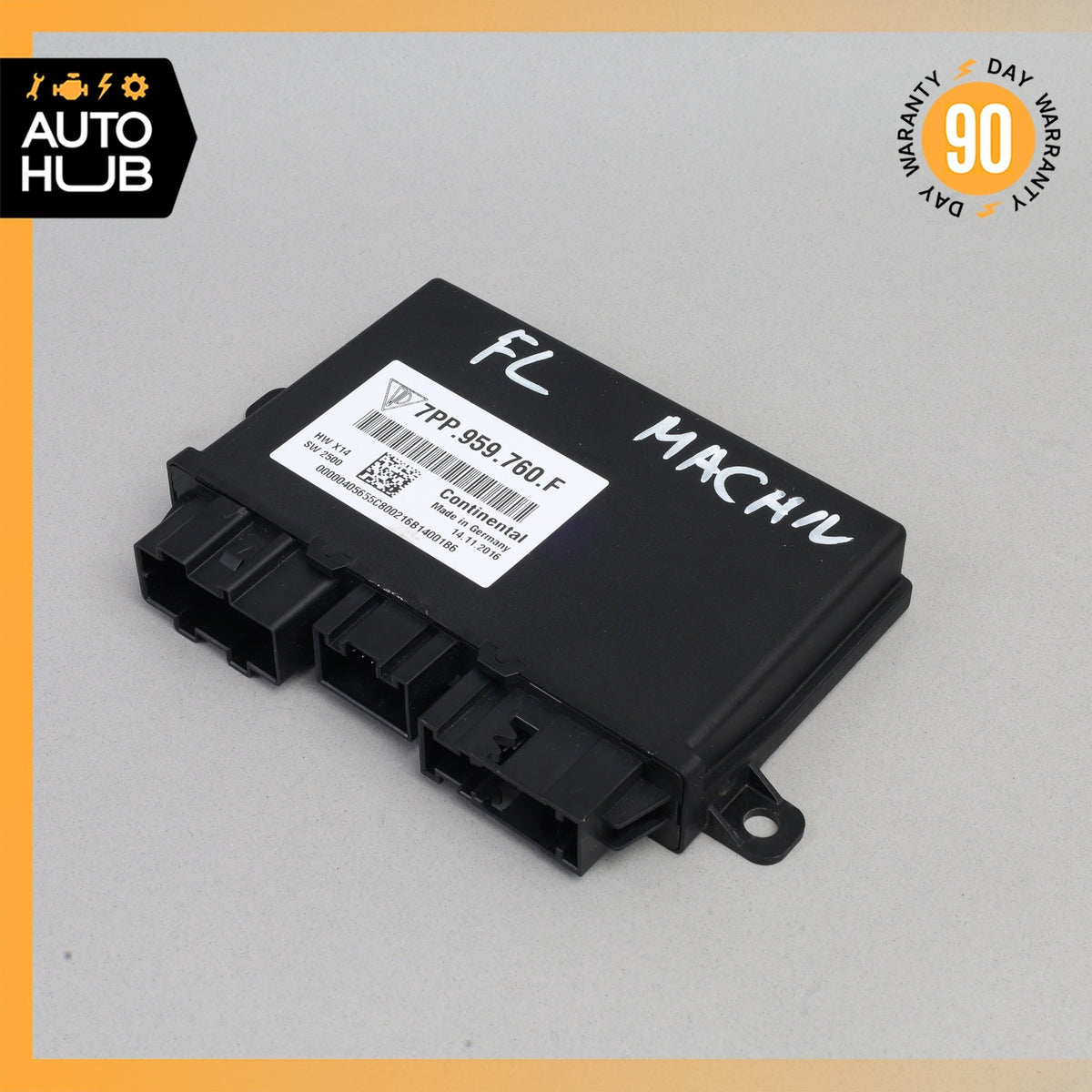 Porsche Macan 95B Front Left or Right Side Seat Control Module 7PP959760F OEM - photo 2