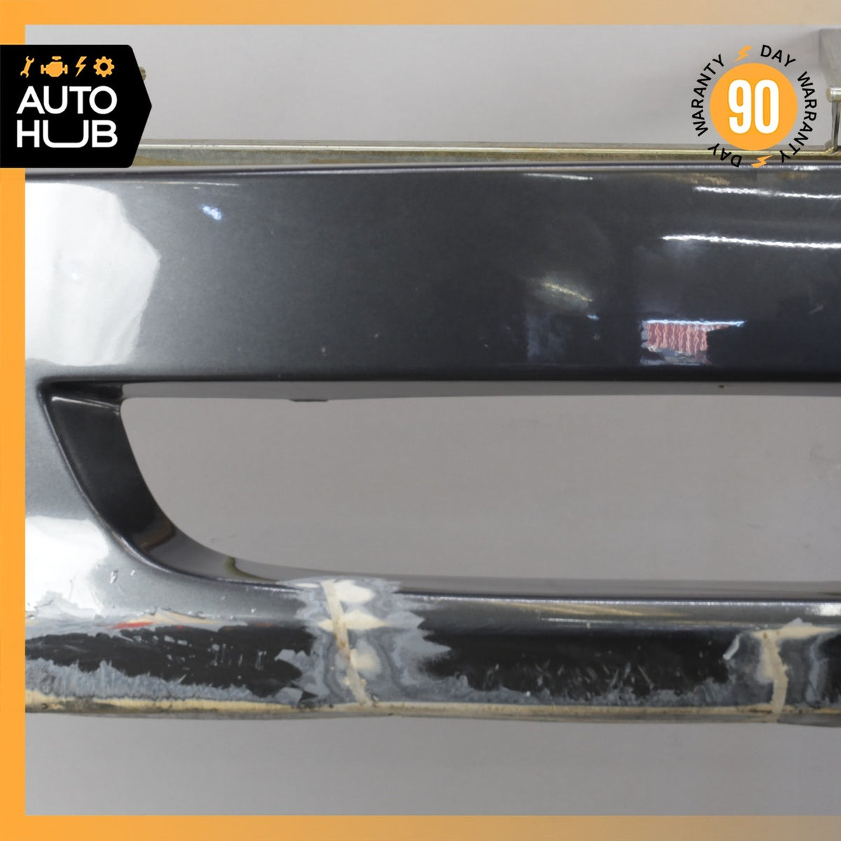 05-10 Aston Martin DB9 Front Bumper Cover Assembly Silver OEM - photo 4