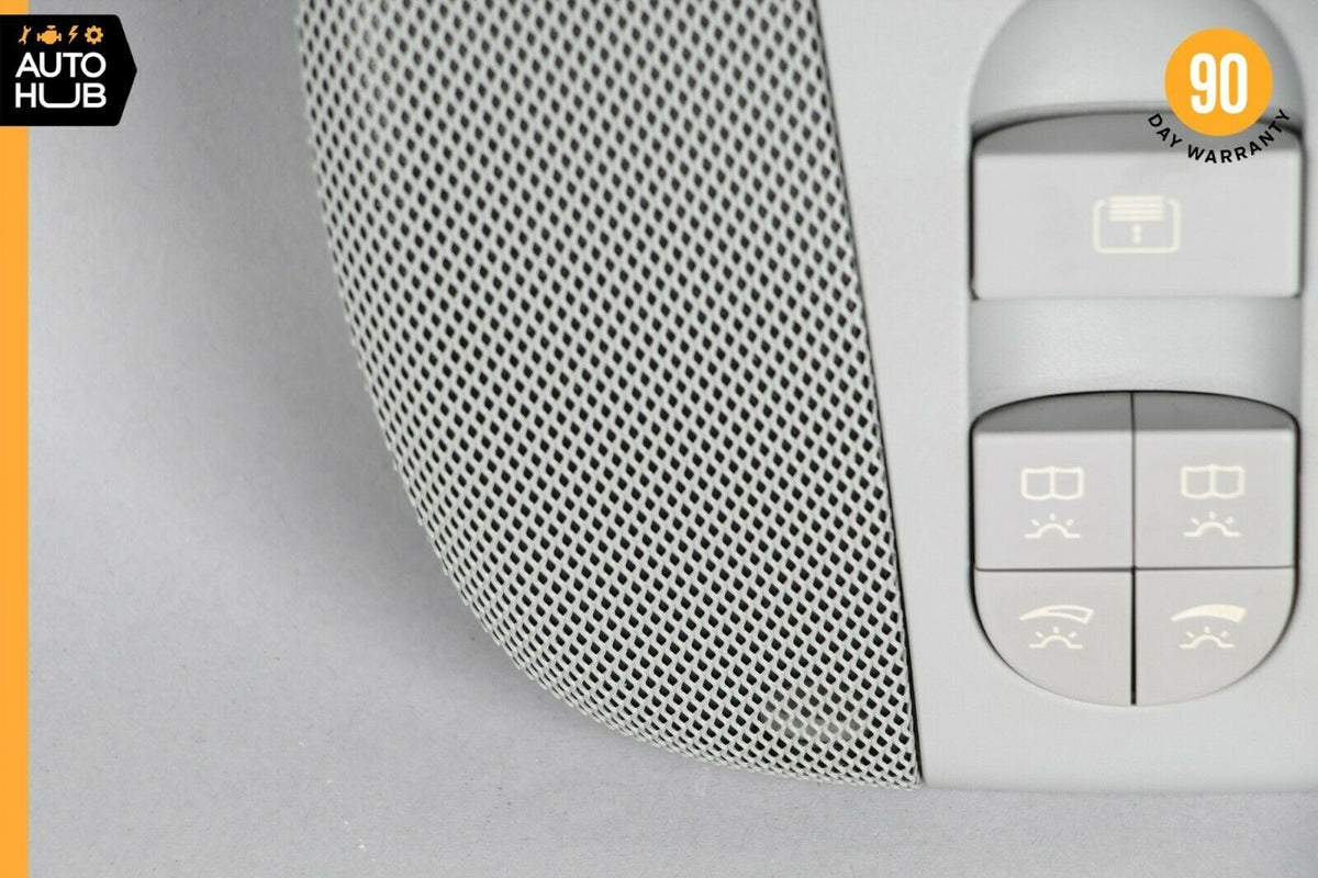 03-09 Mercedes W211 E55 E350 E500 Rear Overhead Dome Light Gray 2118201812 OEM - photo 4