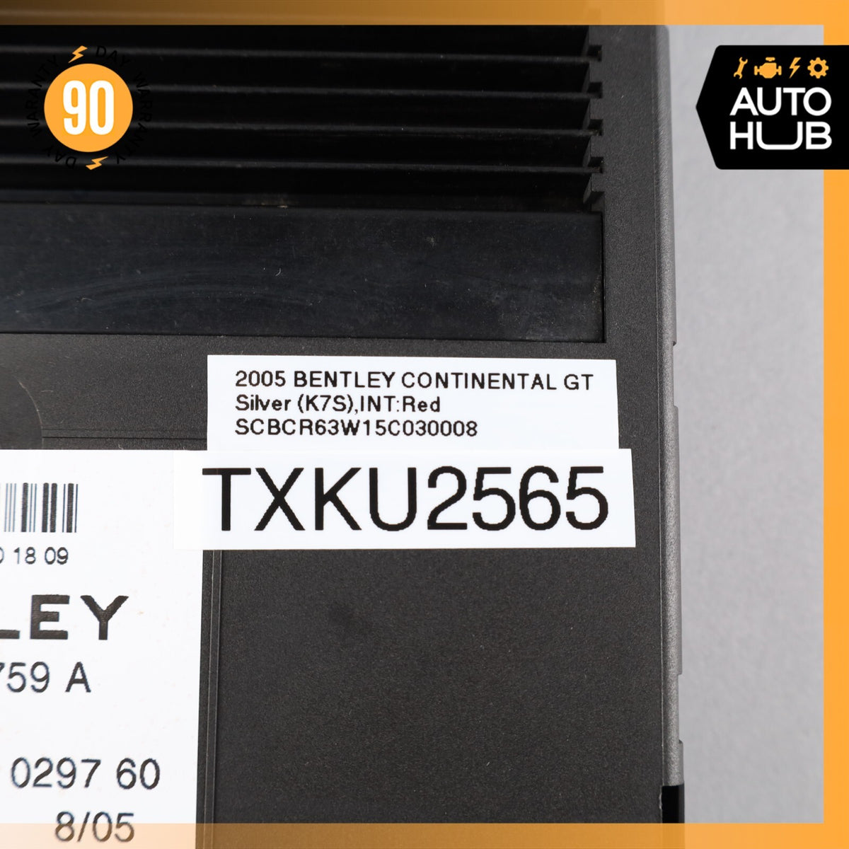 03-11 Bentley Continental GT GTC Front Right Side Seat Control Module OEM 73k - photo 9