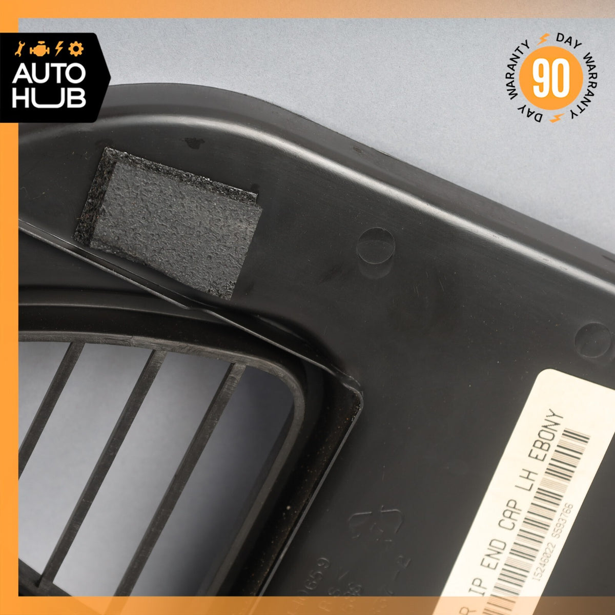 04-09 Cadillac XLR Interior Dashboard Dash Trim Cover Left Black 10440659 OEM - photo 8