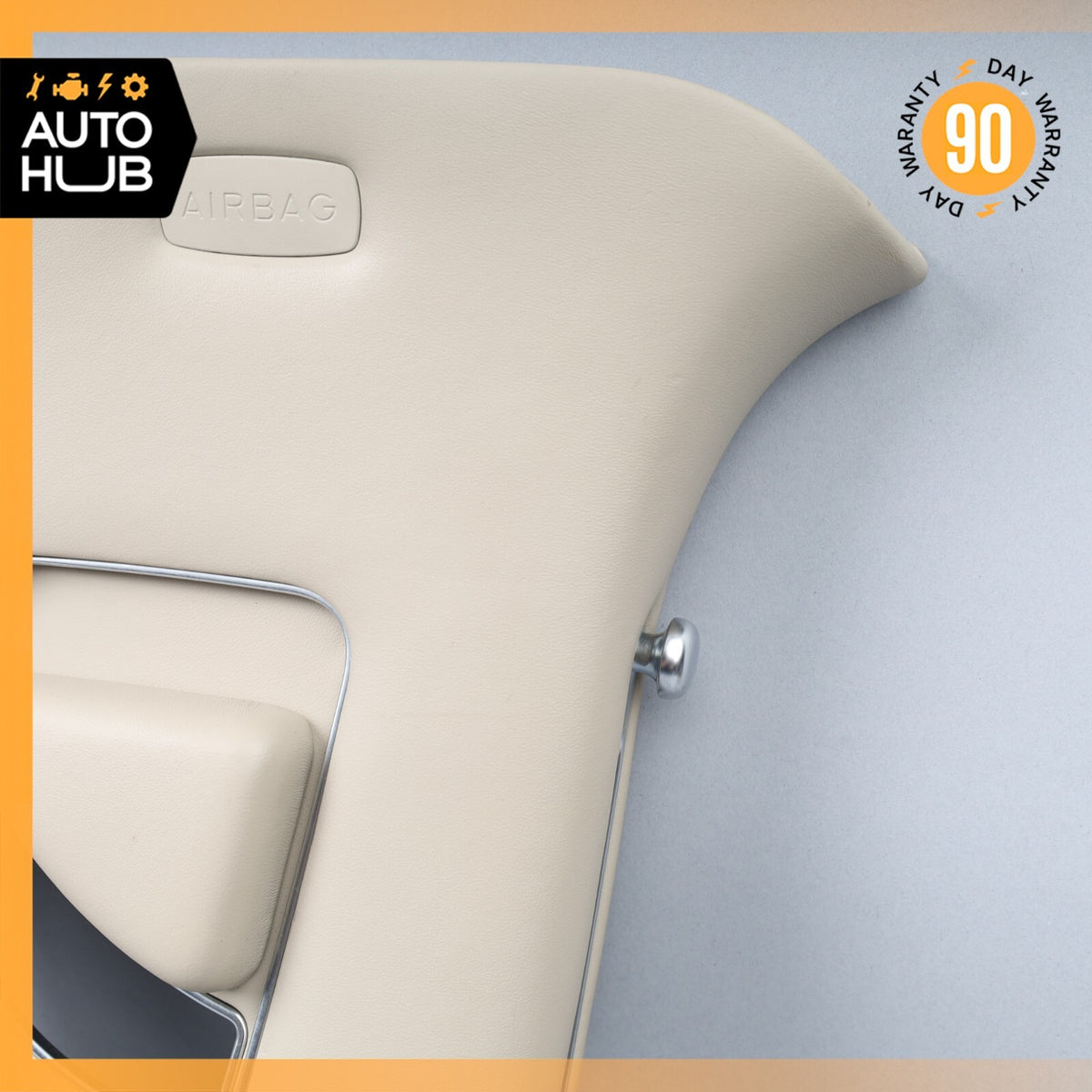 Bentley Continental Flying Spur Right Side Upper B-Pillar Cover Trim OEM 80k - photo 3