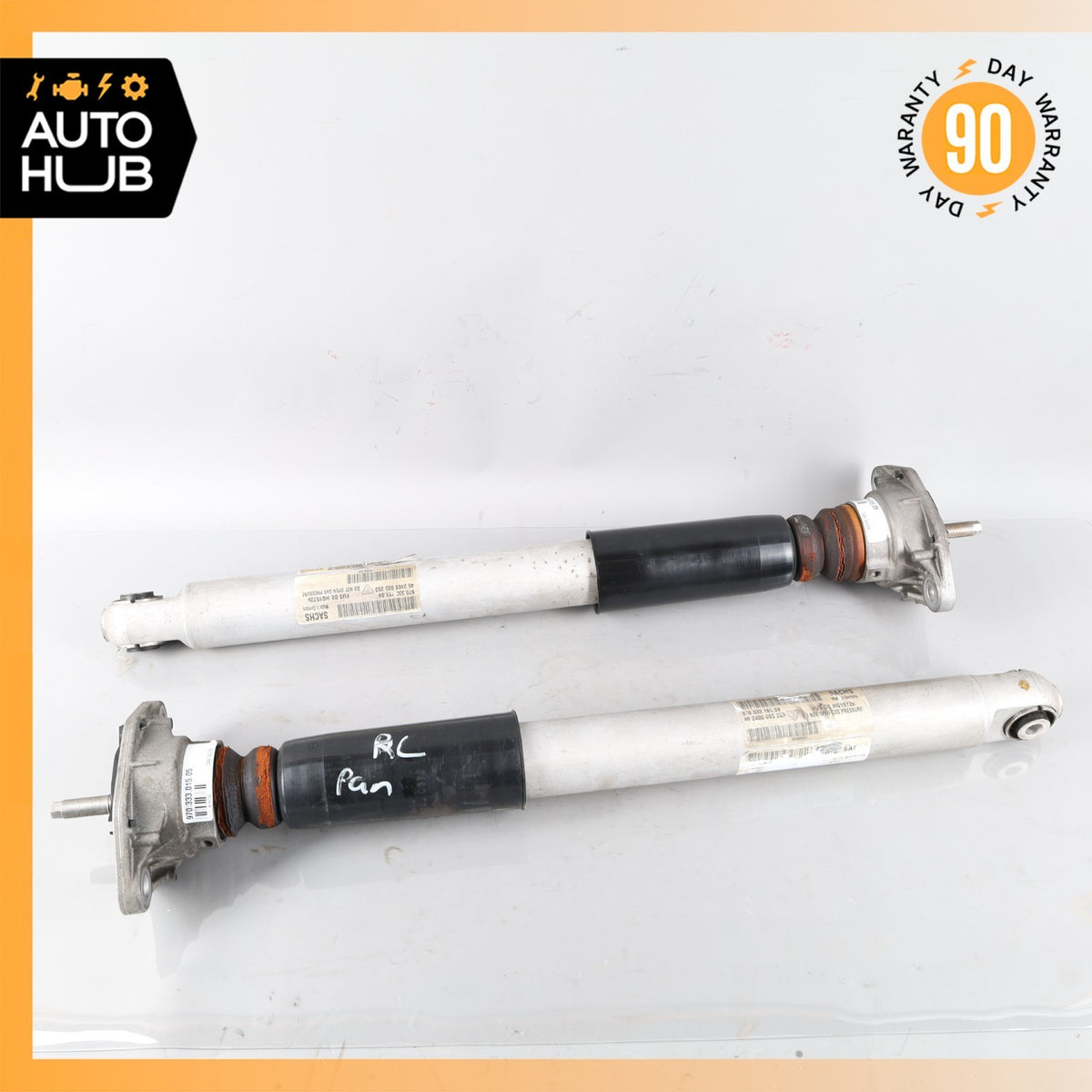 Porsche Panamera 970 Rear Left & Right Airmatic Air Shock Strut Set OEM 70k - photo 2