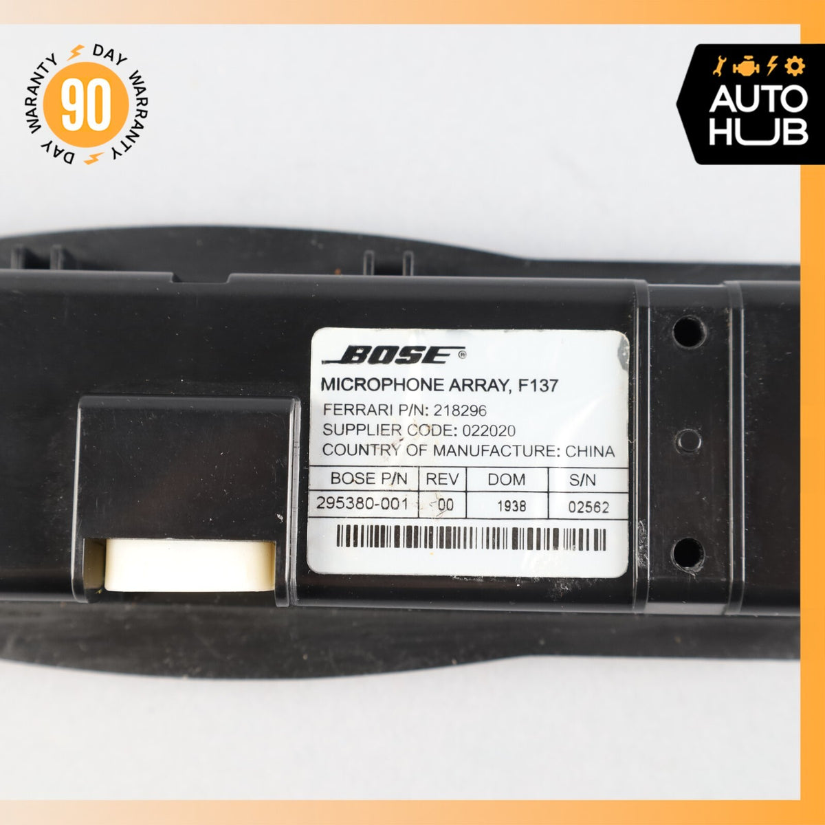 09-10 Maserati Quattroporte M139 Bose Mic Micro Microphone Handsfree OEM 71k - photo 9