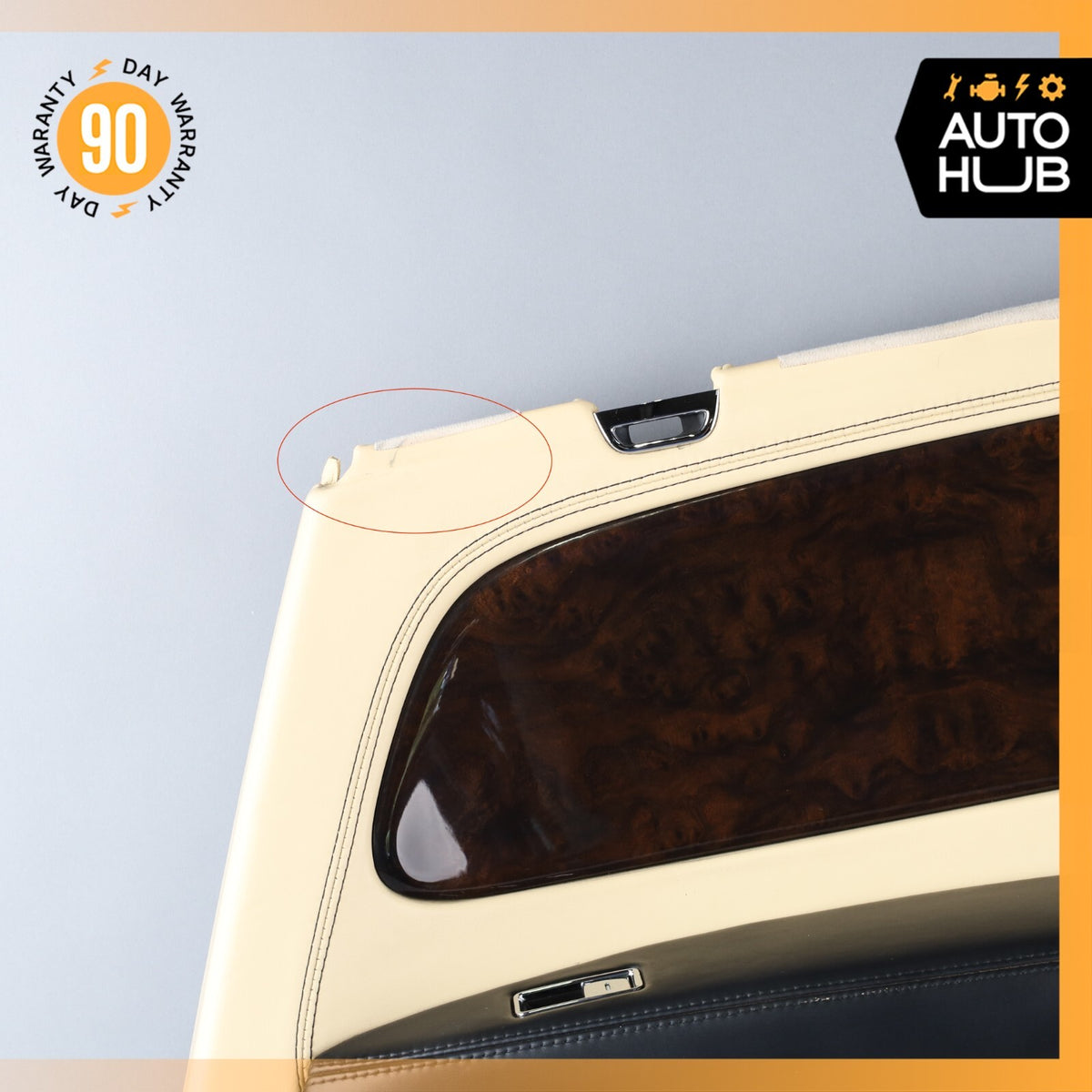 07-11 Bentley Continental GTC Rear Right Side Interior Door Panel OEM 63k - photo 4