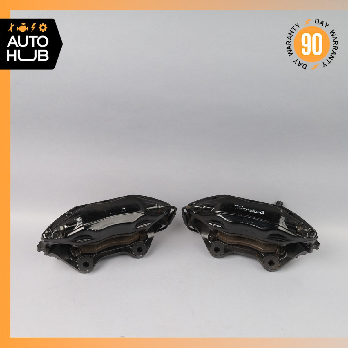 02-07 Maserati Spyder 4200 Front Left & Right Brake Caliper Calipers Set OEM 61k - photo 6