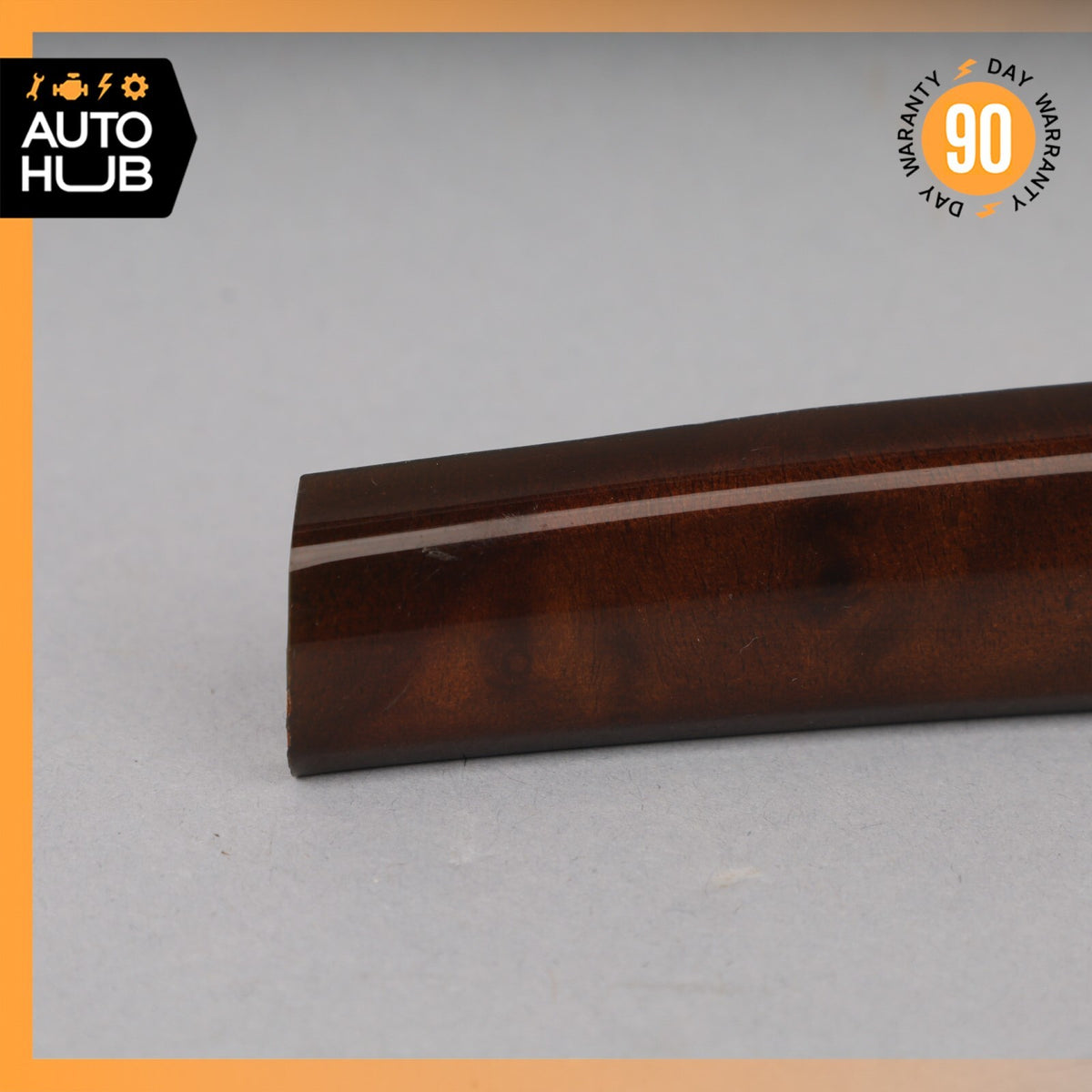 96-03 Mercedes W210 E430 E320 Dashboard Dash Left Side Molding Trim Wood OEM - photo 5