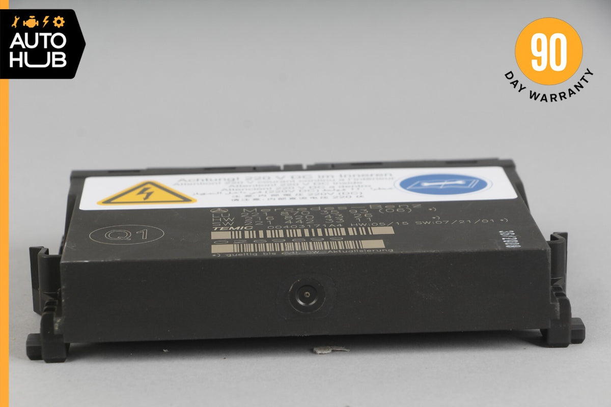 07-10 Mercedes W221 S63 CL550 Front Left or Right Seat Contour Control Module - photo 7