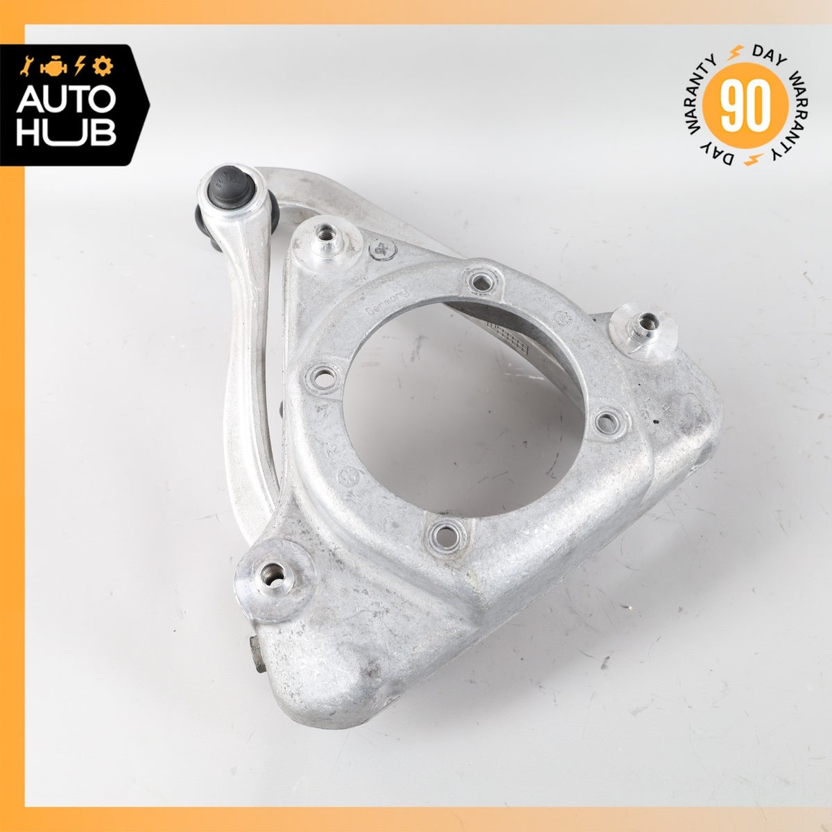 Bentley Continental GT GTC Front Left Shock Strut Mount Bracket w/ Arms OEM 87k - photo 7