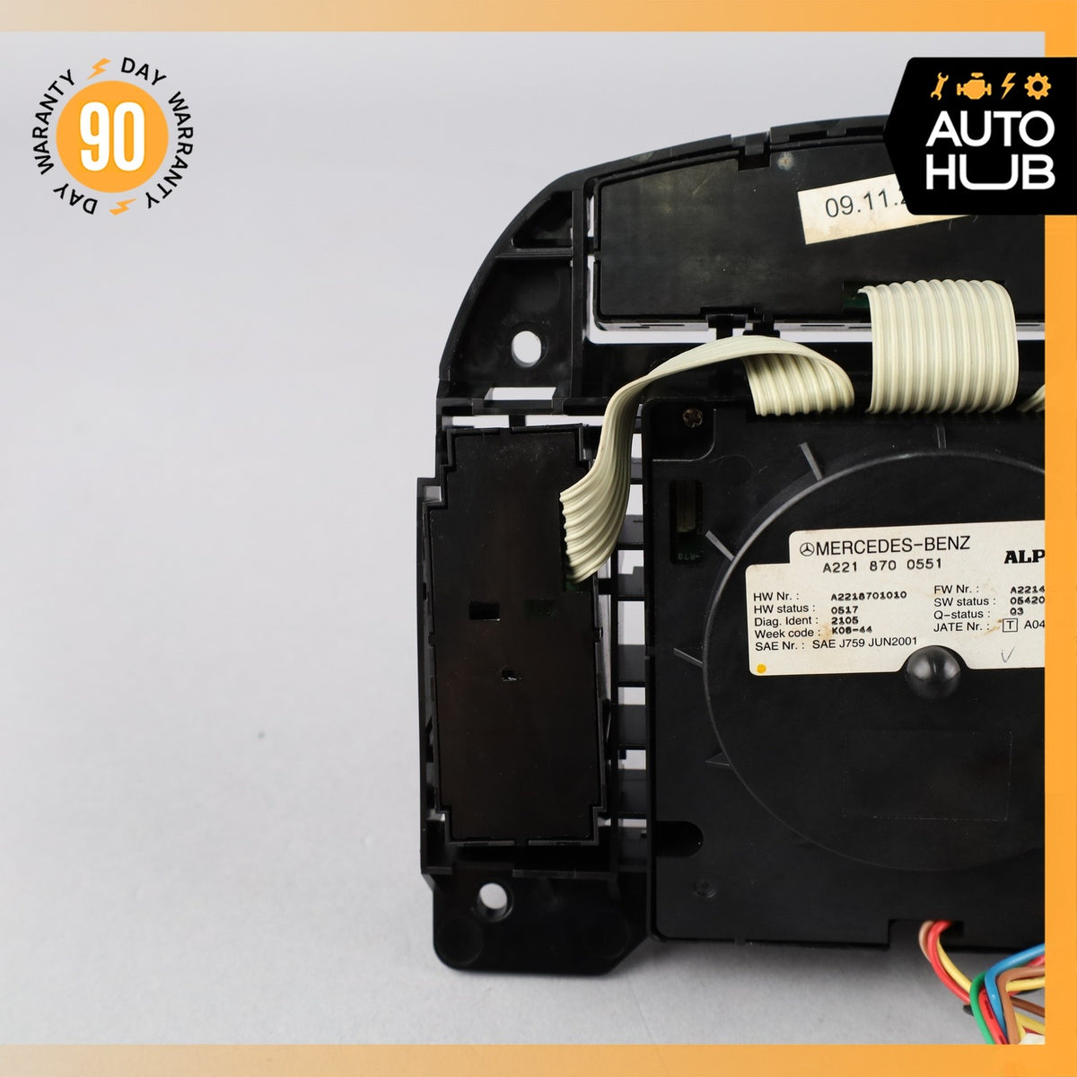 07-09 Mercedes W221 S550 CL550 Multi Functional Control Switch Knob OEM - photo 7