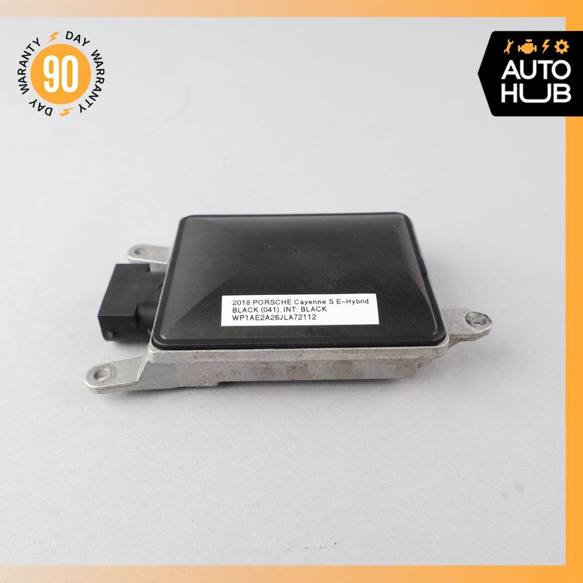 Porsche Cayenne 958 E-Hybrid S Rear Left Lane Assist Blind Spot Radar Sensor OEM - photo 3