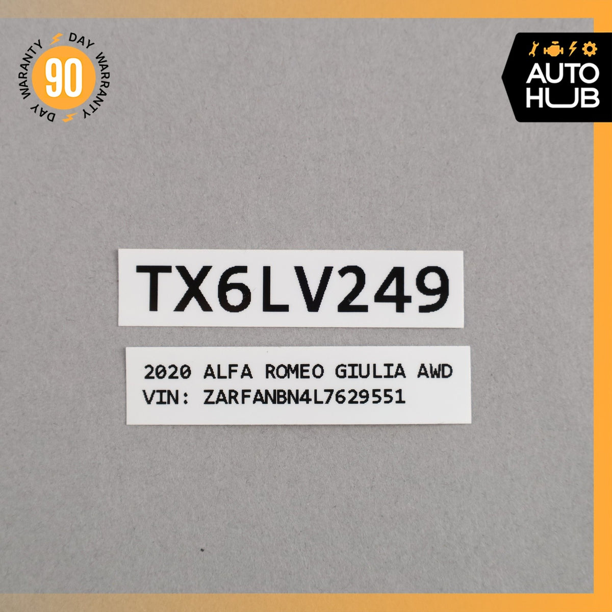 17-23 Alfa Romeo 952 Giulia AC A/C Heater Climate Control Switch OEM 49k - photo 13