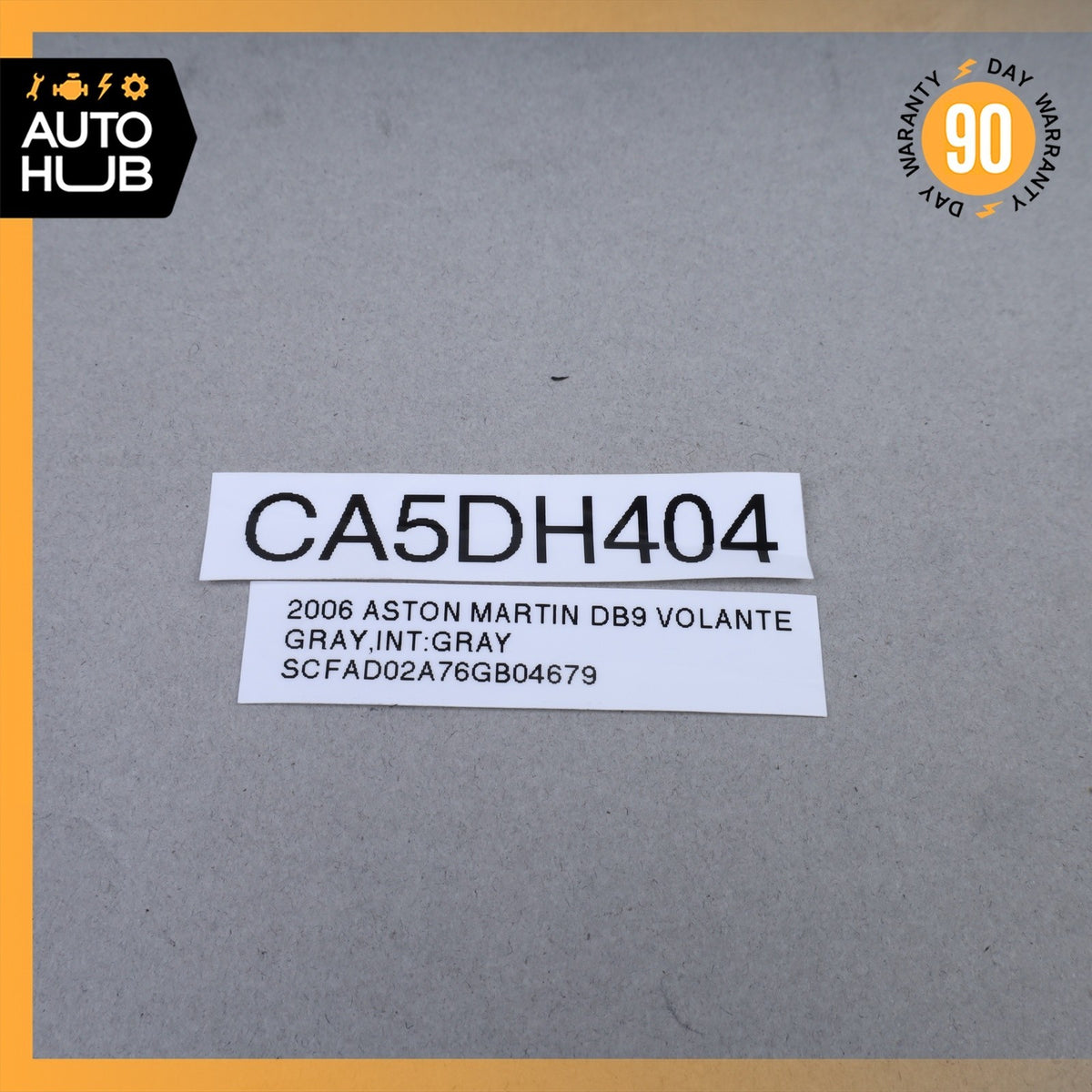 Aston Martin DB9 Hood Hinge Bracket Left 4G436410917 OEM 34k - photo 15