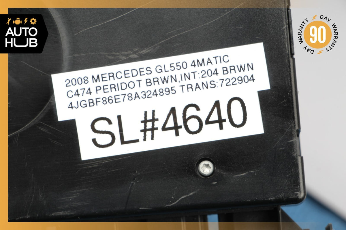 07-12 Mercedes X164 GL550 GL350 Third Seat Row Power Folding Control Module OEM - photo 10