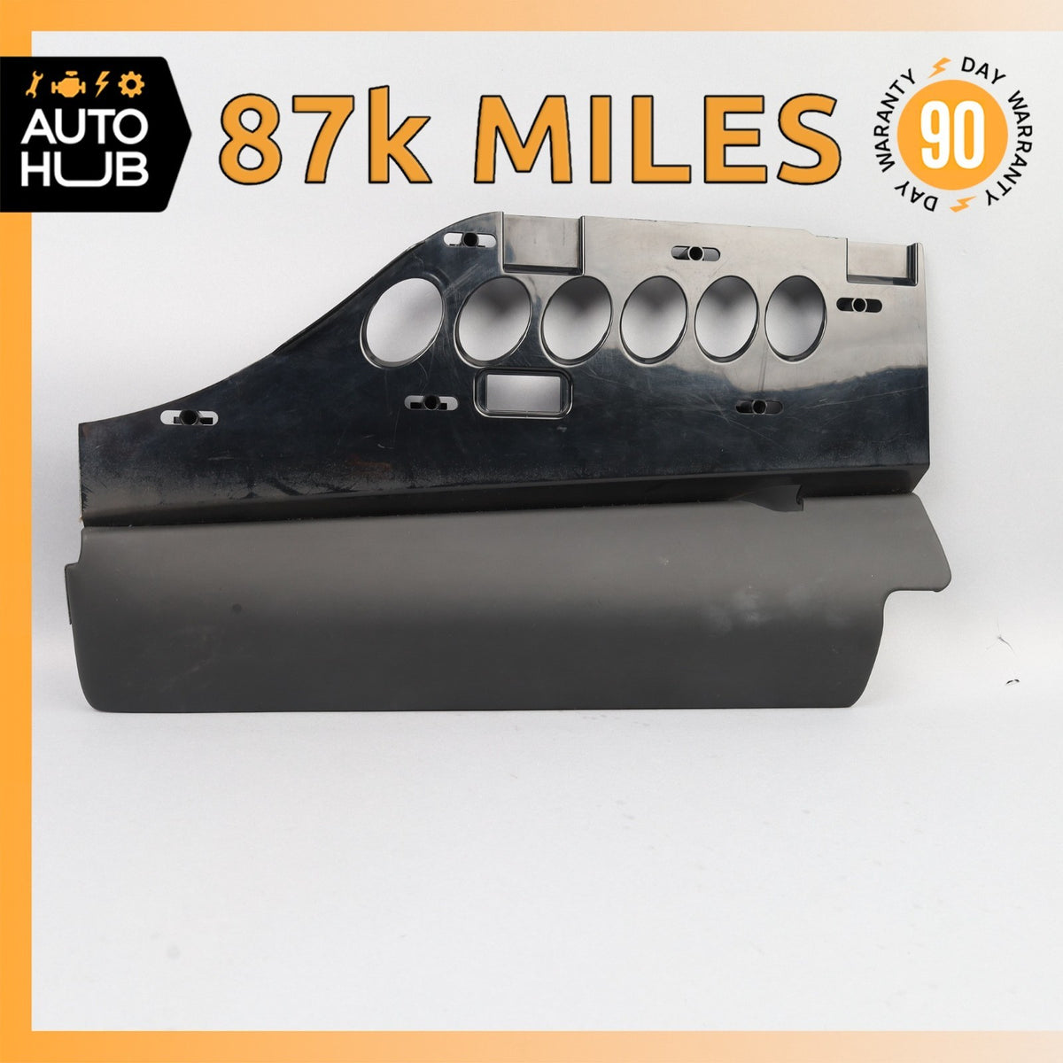 03-15 Bentley Continental GT Right Knee Panel Under Dashboard Dash w/Trim OEM - photo 1