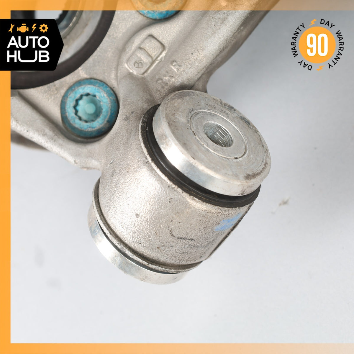 07-12 Bentley Continental GTC Rear Right Side Spindle Knuckle Hub OEM 59k - photo 8