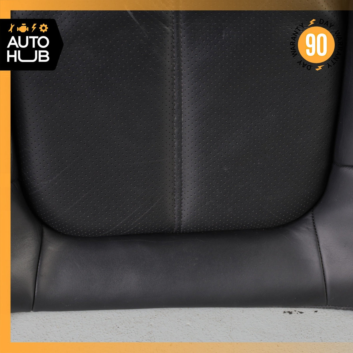 15-18 Porsche Macan 95B Front Left Lower Bottom Seat Cushion Leather Black OEM - photo 7