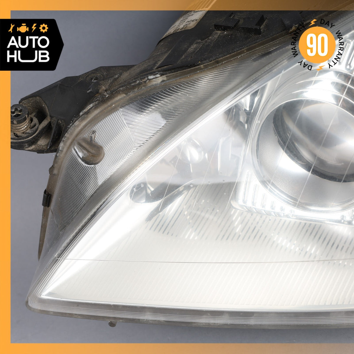 07-09 Mercedes W221 S550 S63 AMG Left Headlight Lamp Bi Xenon w/Night Vision OEM - photo 6