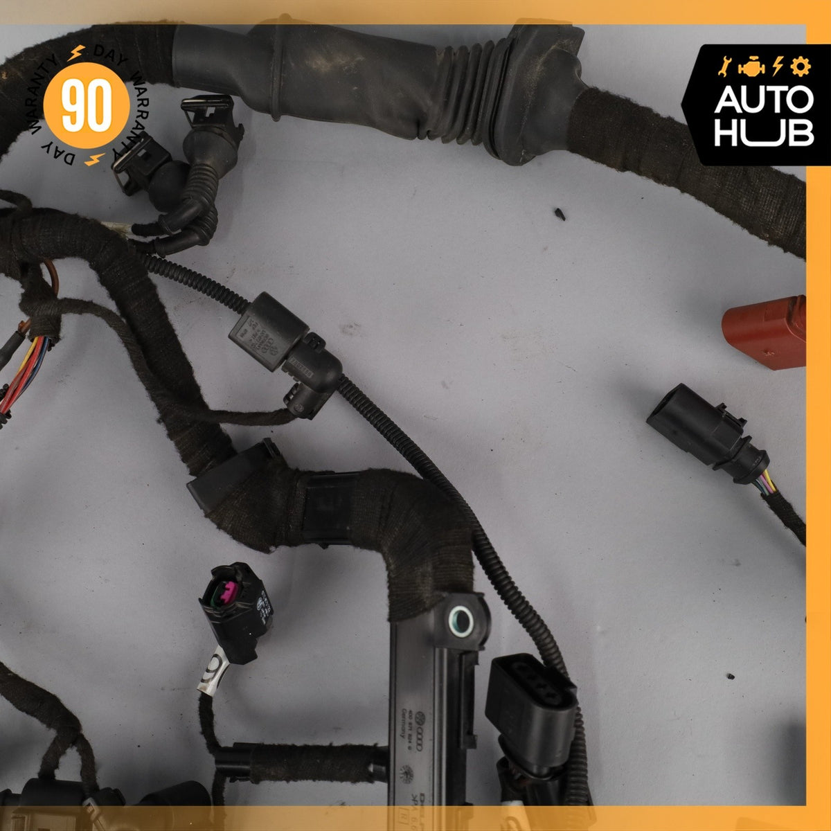 Bentley Continental Flying Spur 6.0L Engine Ignition Wire Cable Harness OEM 39k - photo 8