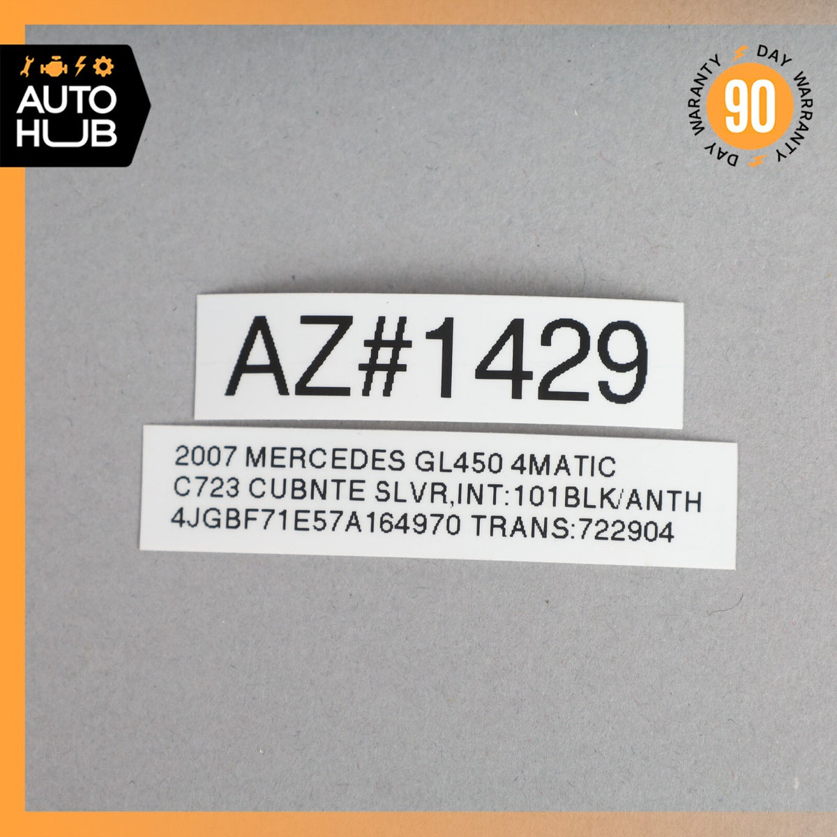 06-12 Mercedes X164 GL450 GL550 3rd Row Left Seat Folding Power Switch Button - photo 8