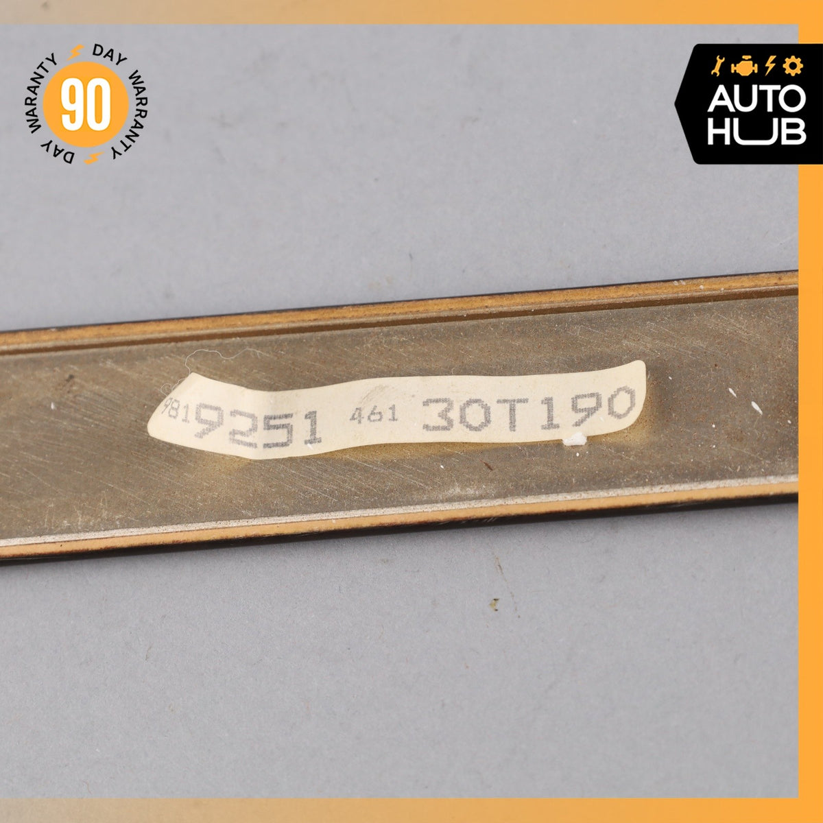 93-99 Mercedes W140 CL600 S500 Coupe Rear Left Driver Side Door Wood Trim OEM - photo 13