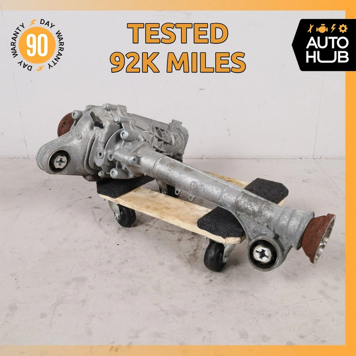 15-18 Porsche Cayenne 958 Turbo Front Differential Axle Carrier Diff OEM 92k - photo 1