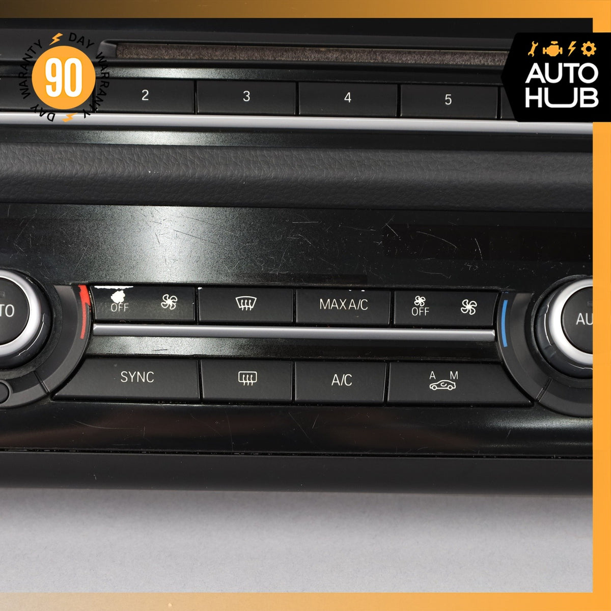 BMW F10 528i 550i 535i AC A/C Automatic Heater Climate Control Switch OEM - photo 6