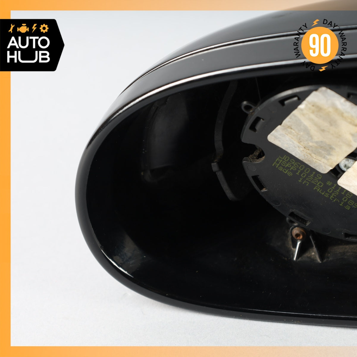 04-08 Mercedes R230 SL550 SL500 SL55 Left Side Rear View Door Mirror Black OEM - photo 15