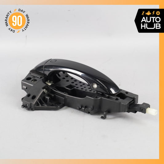 Audi C7 S6 Front or Rear Right Side Exterior Door Handle Keyelss Go Black OEM - photo 1