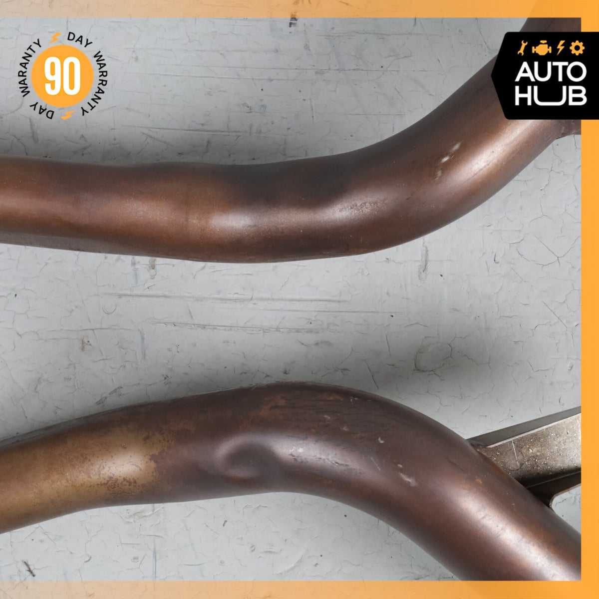 Bentley Continental GTC Speed Exhaust Downpipe Left & Right Side Set OEM 83k - photo 3