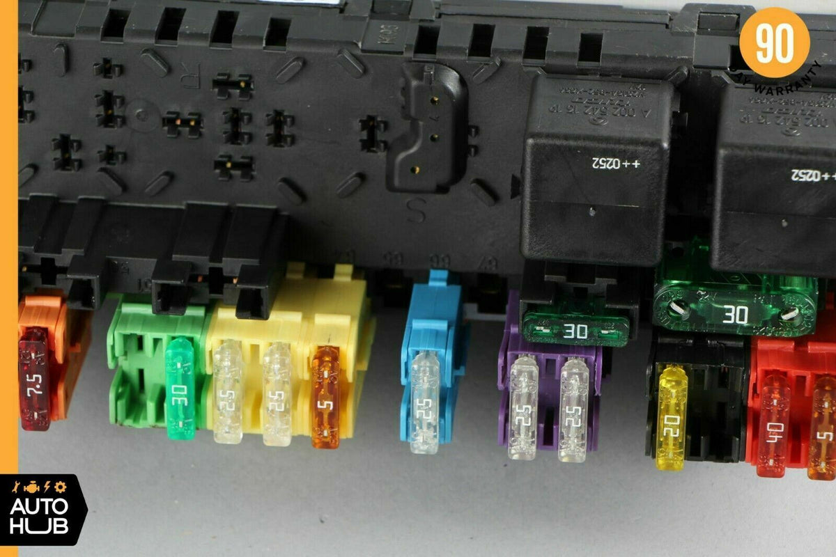 03-12 Mercedes R230 SL500 SL550 SL55 AMG Rear SAM Fuse Box Relay Module OEM - photo 11