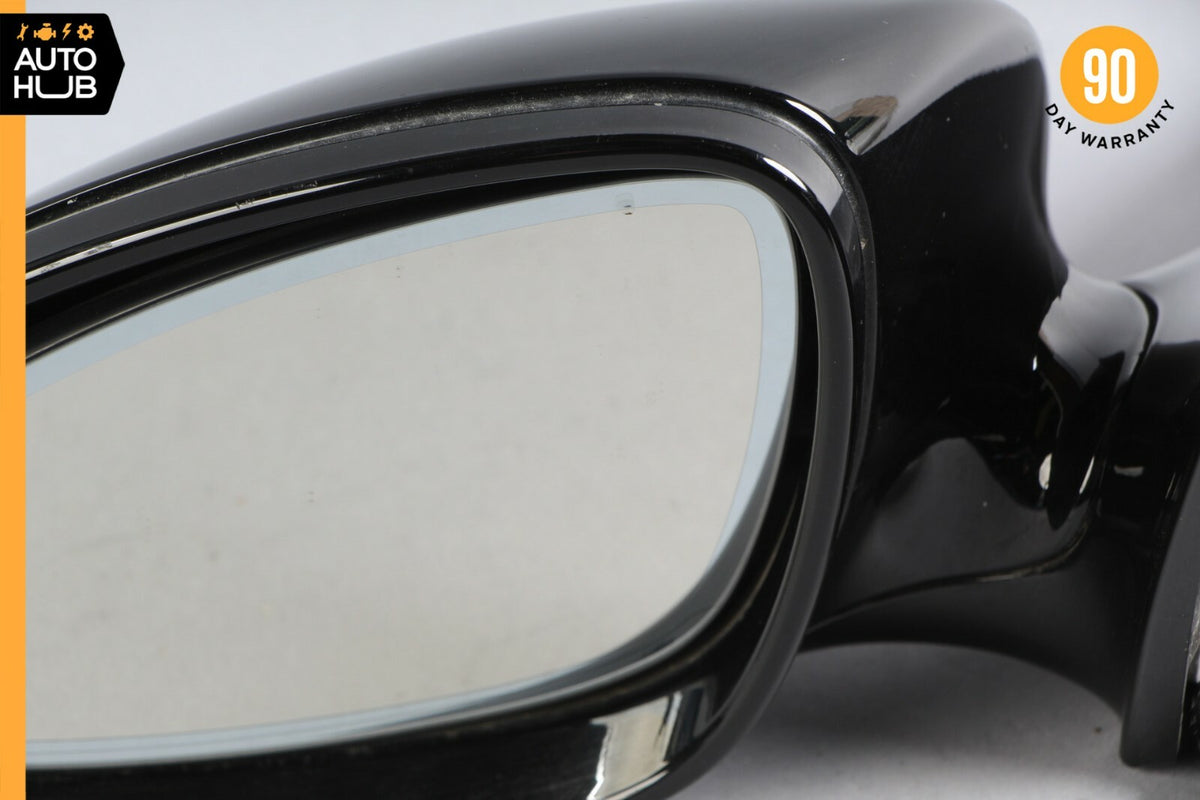07-09 Mercedes W216 CL63 AMG CL600 Left Side Rear View Door Mirror Black OEM - photo 4