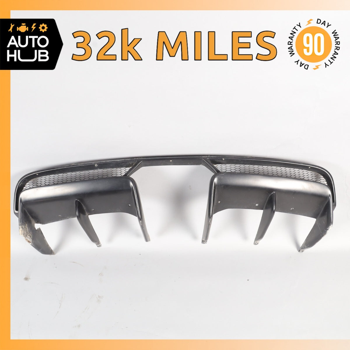 10-14 Lotus Evora Rear Bumper Cover Diffuser Black A132U0626F OEM 32k - photo 1