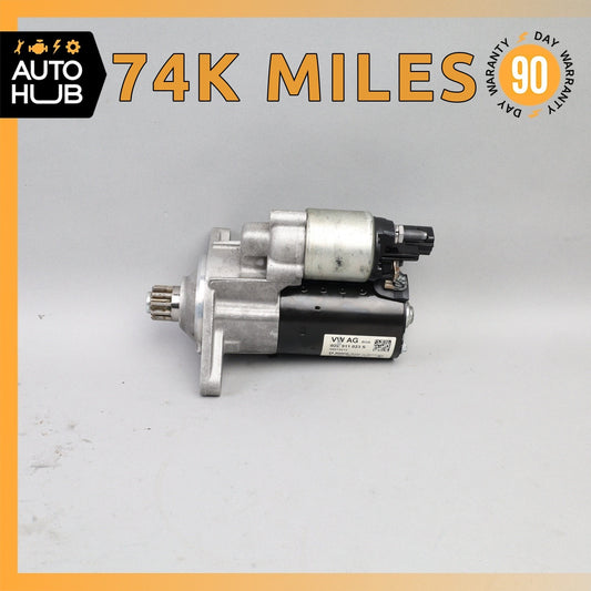 Audi 8J TT Engine Motor Starter 02E911023S OEM - photo 1