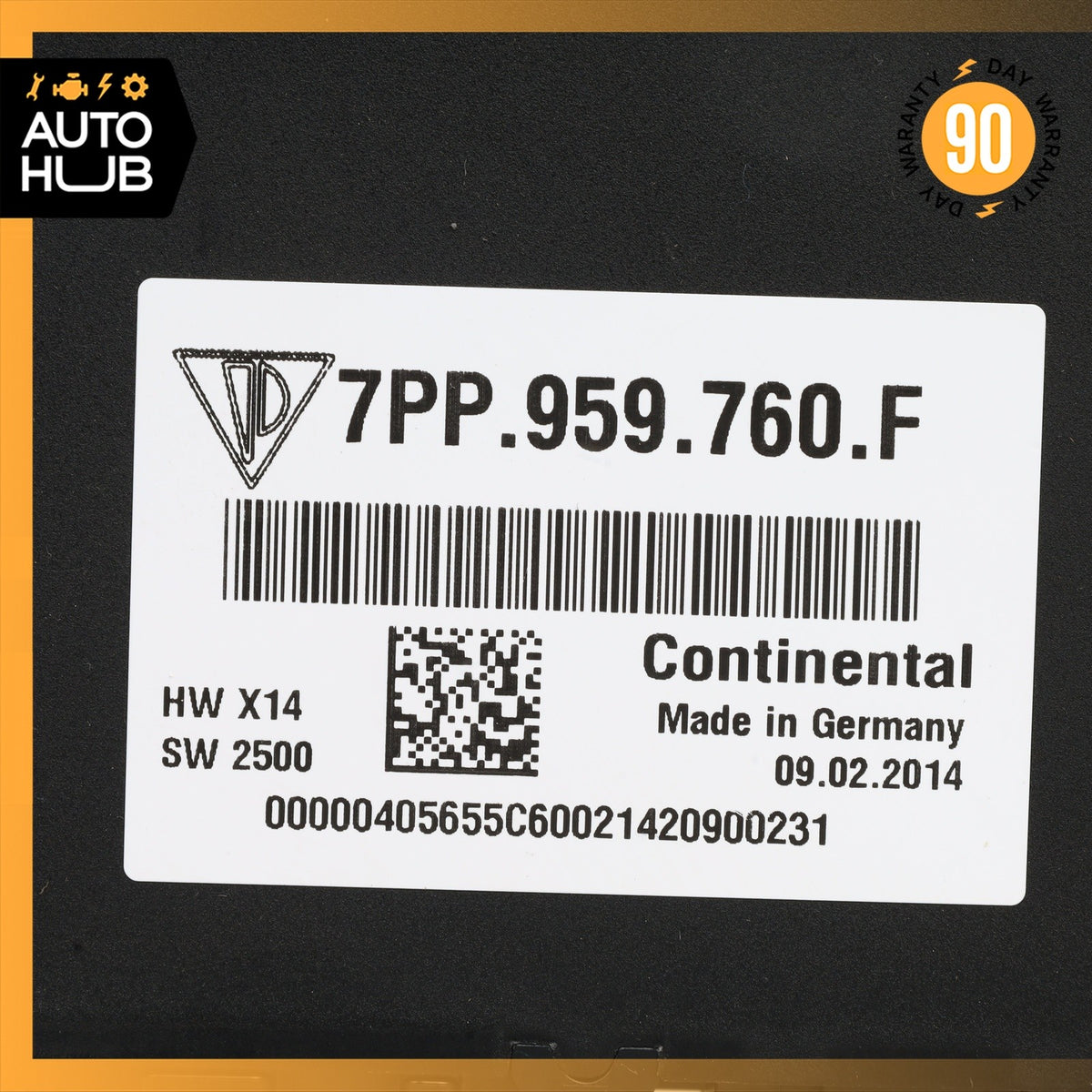 Porsche Cayenne 958 Front Left or Right Seat Control Module Unit 7PP959760F OEM - photo 5