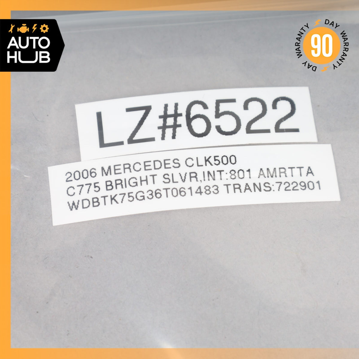 Mercedes W209 CLK500 C32 AMG Oxygen O2 Sensor Lambda 0015404617 OEM - photo 12