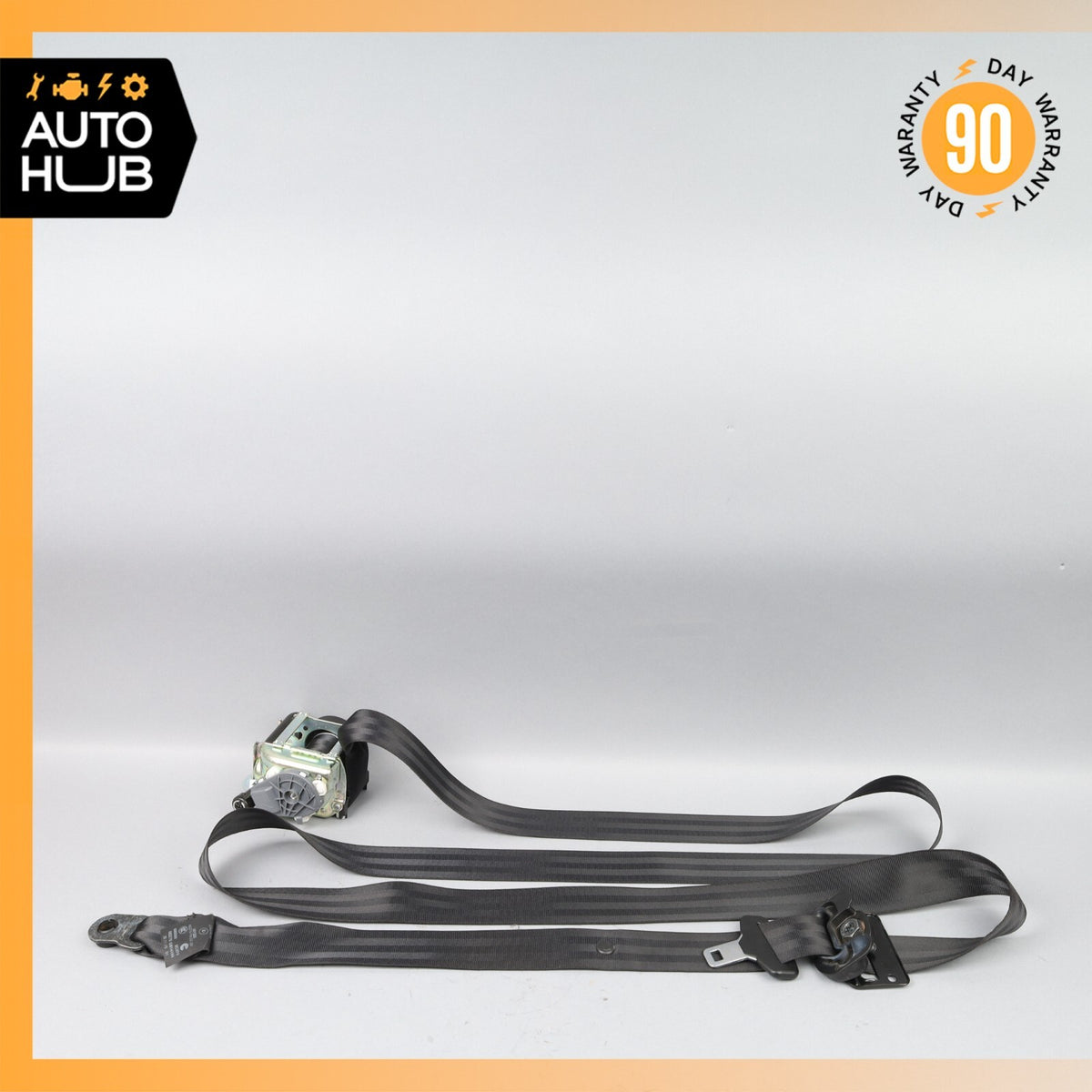 2016 Jaguar X351 XJ Front Left Driver Seat Belt Retractor Black OEM - photo 1